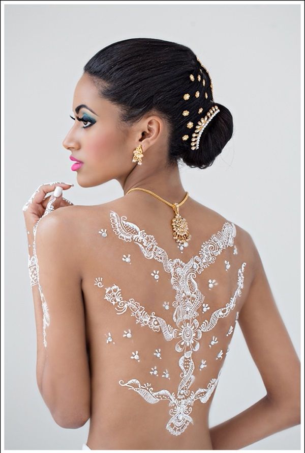 white henna designs 15