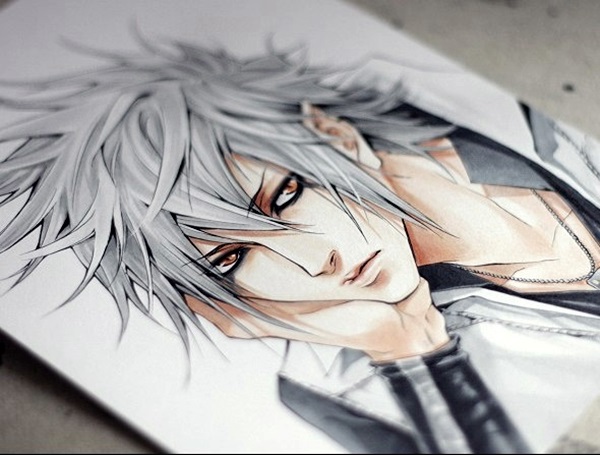 Amazing Anime Drawings And Manga Faces (1)