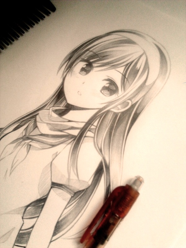 Amazing Anime Drawings And Manga Faces (3)