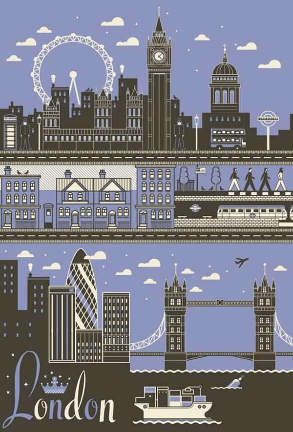 Beautiful City Poster ART Examples (40)