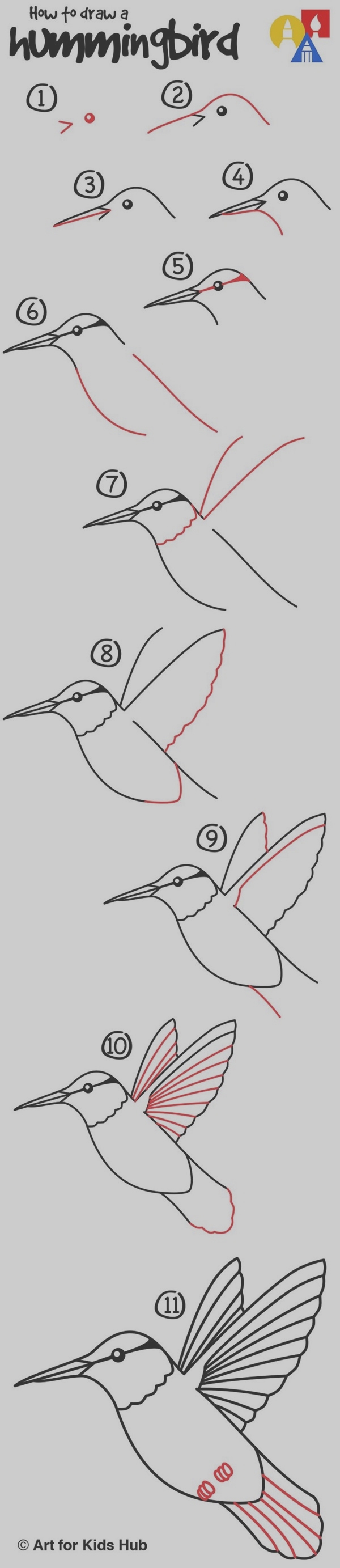 Easy Step by Step Art Drawings to Practice (5)
