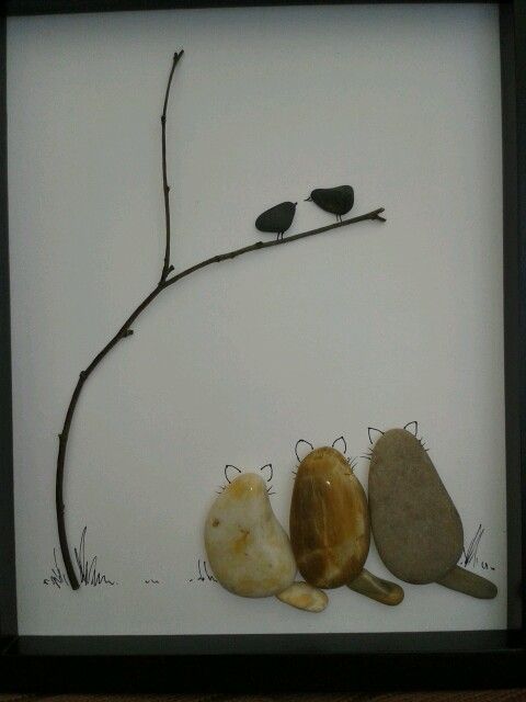 rock and pebble art 11