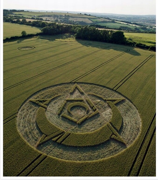 Another World Crop Circle Arts Drawn by Humans (15)