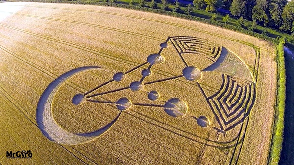 Another World Crop Circle Arts Drawn by Humans (16)