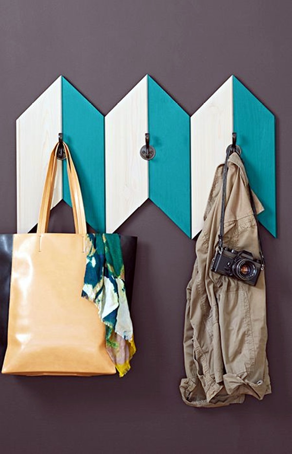 Cool and Creative DIY Coat Rack Ideas (11)