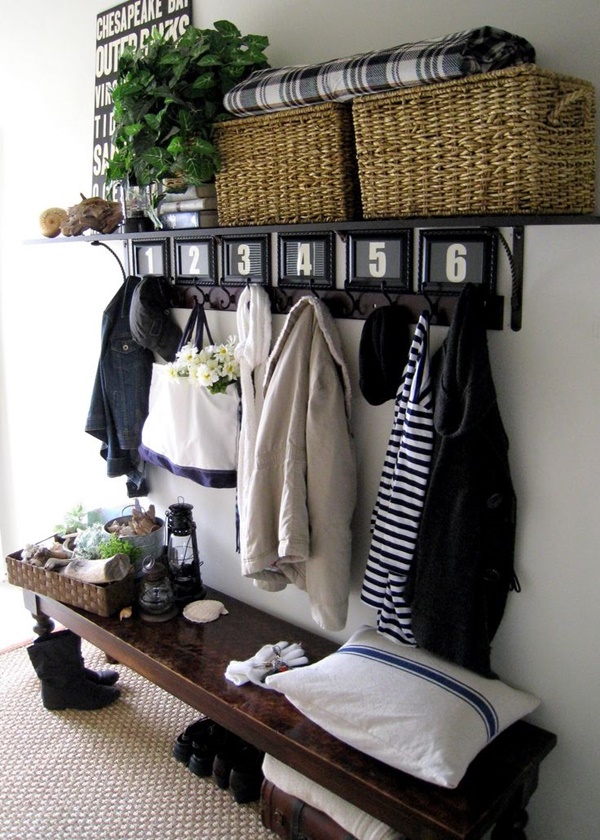 Cool and Creative DIY Coat Rack Ideas (15)