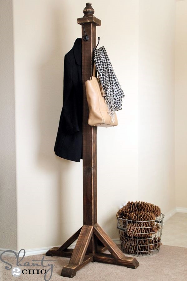 Cool and Creative DIY Coat Rack Ideas (34)