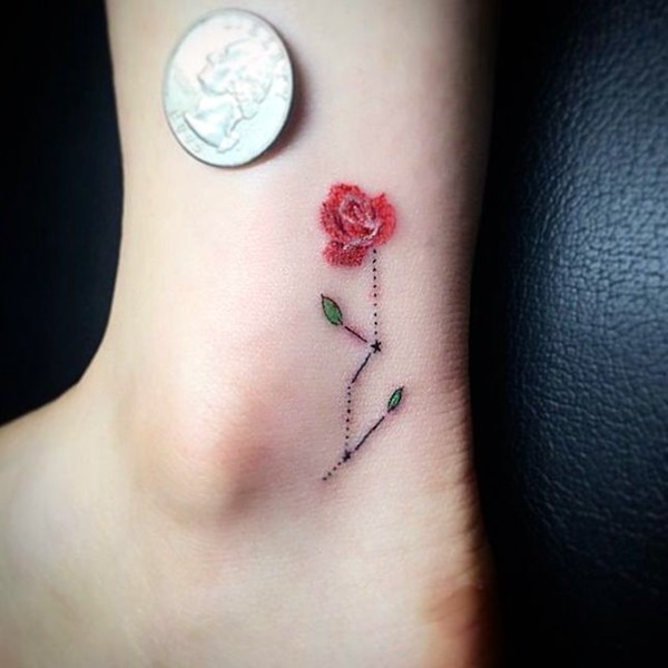 Cute and Tiny Ankle Tattoo Designs For 2016 (17)