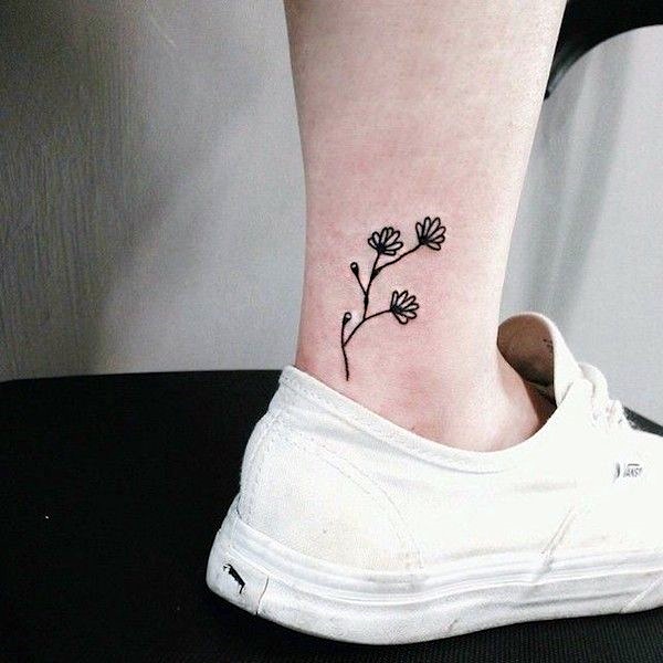 Cute and Tiny Ankle Tattoo Designs For 2016 (22)
