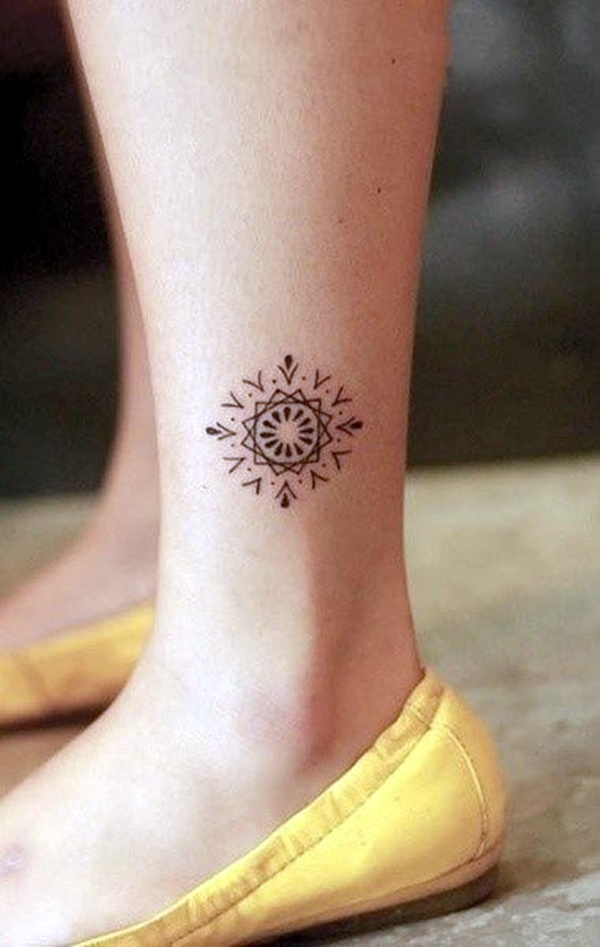 Cute and Tiny Ankle Tattoo Designs For 2016 (26)