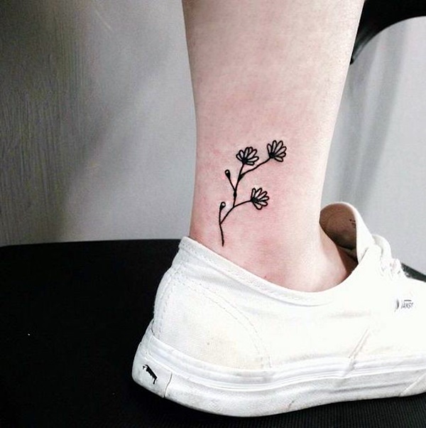 Cute and Tiny Ankle Tattoo Designs For 2016 (31)