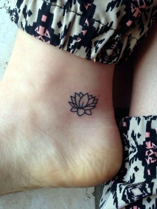 Cute and Tiny Ankle Tattoo Designs For 2016 (36)