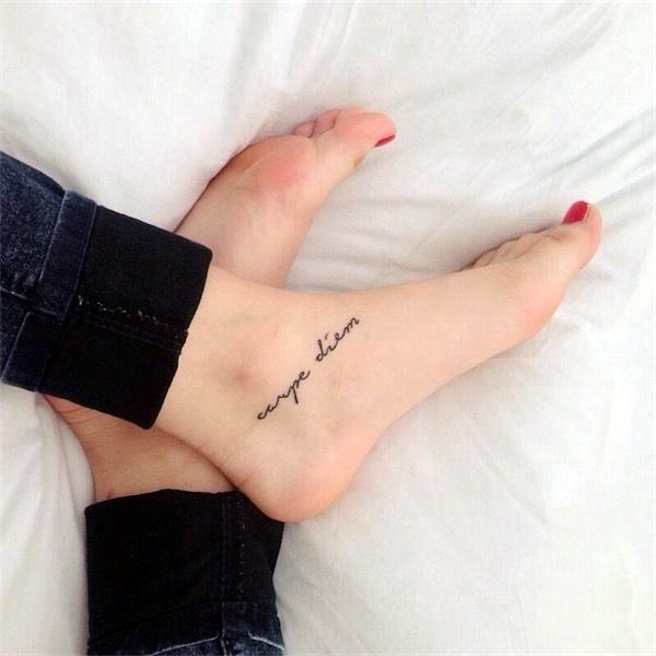 Cute and Tiny Ankle Tattoo Designs For 2016 (9)