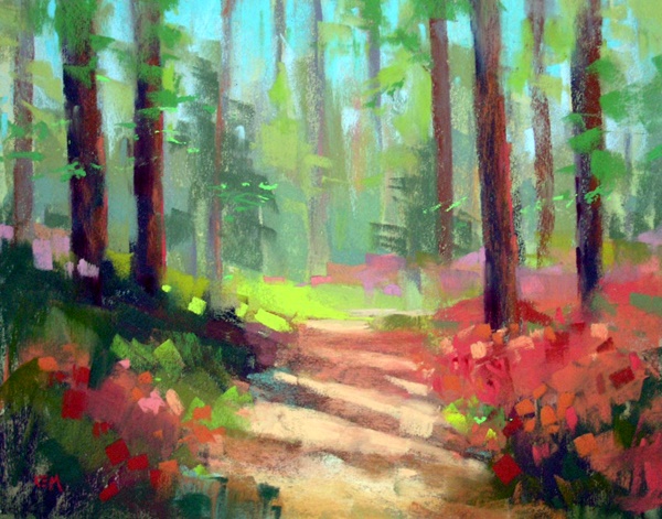 Easy easy pastel paintings For Beginners (29)