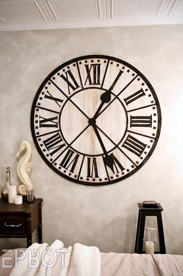 Fabulas Wall Clocks to embrace Your Home Entrance (17)