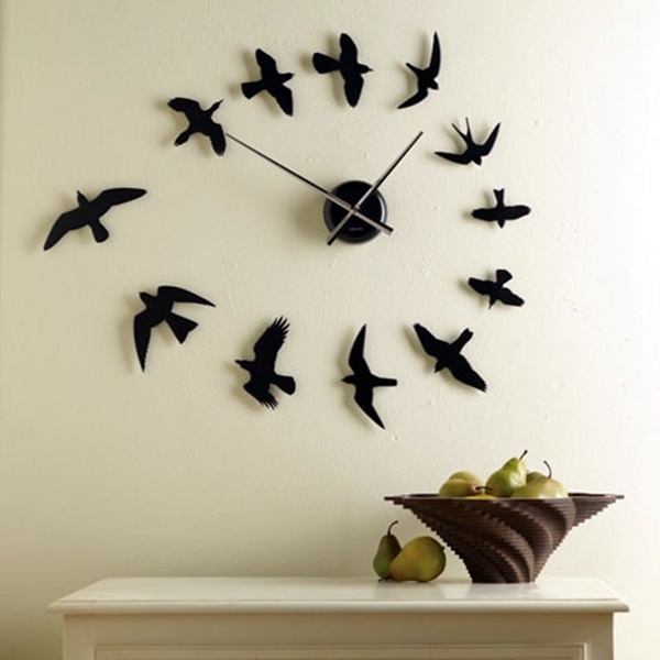 Fabulas Wall Clocks to embrace Your Home Entrance (26)