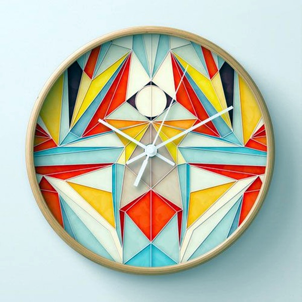 Fabulas Wall Clocks to embrace Your Home Entrance (37)