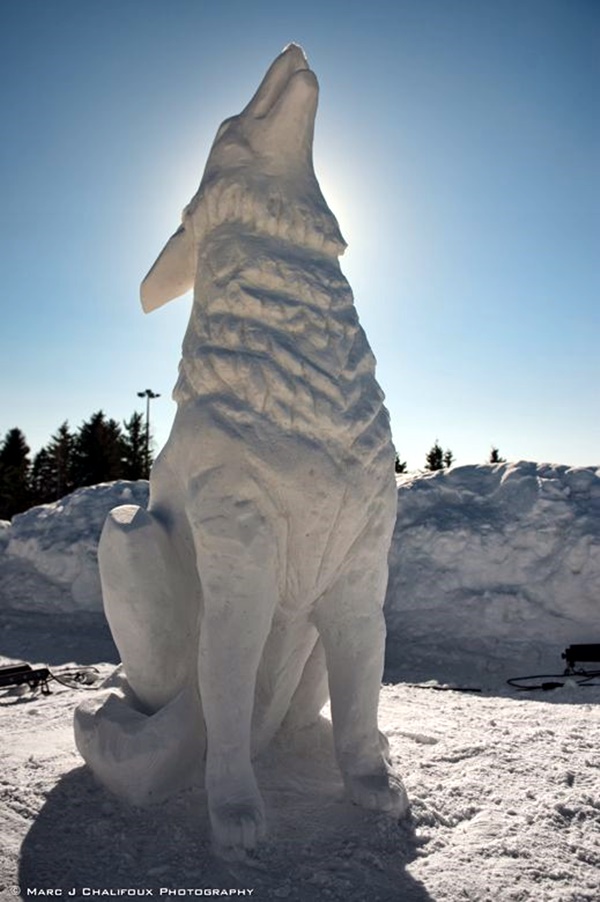 Realistic Snow Art Sculptures Winter Creations (3)