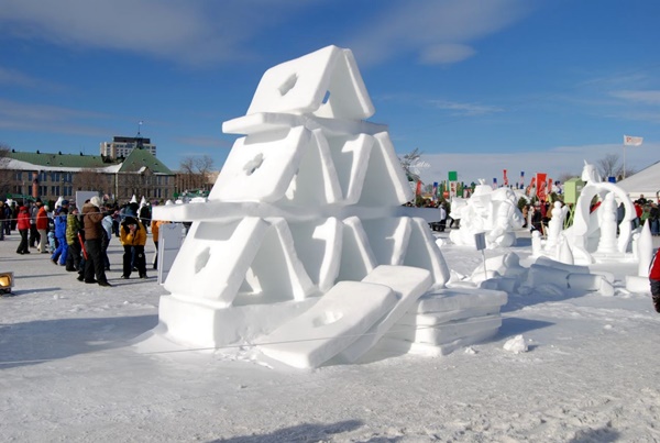 Realistic Snow Art Sculptures Winter Creations (8)