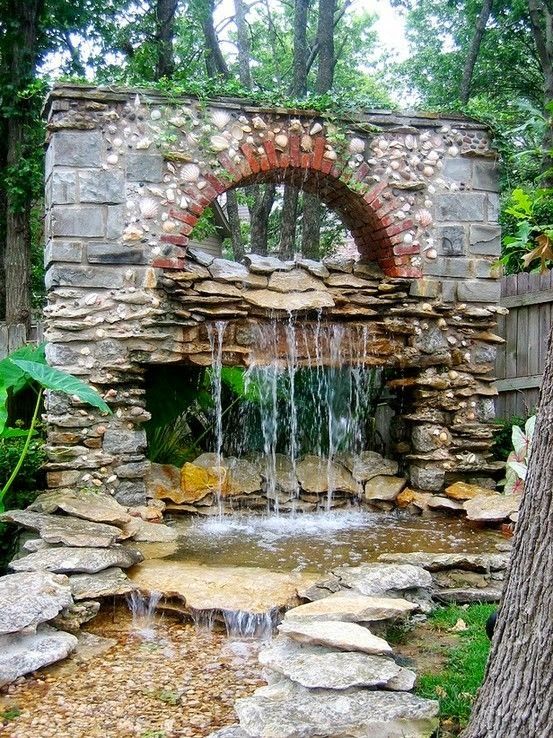 backyard waterfall 2