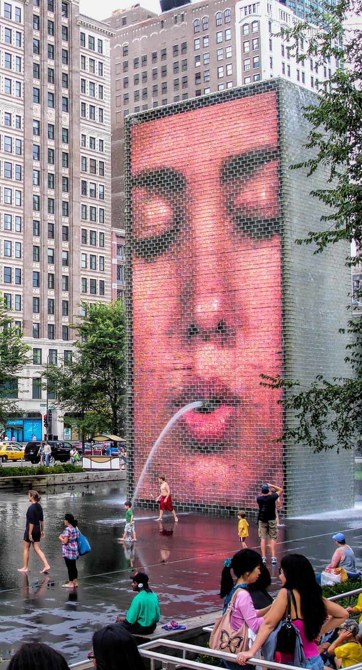 crown fountain