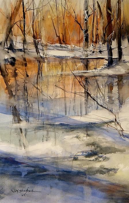 winter landscape painting 22