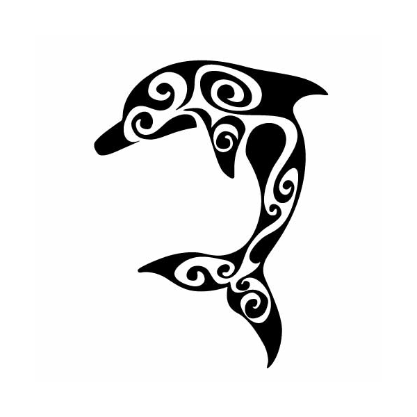 Tribal art shark tattoo Stock Vector by ©akv_lv 231265532