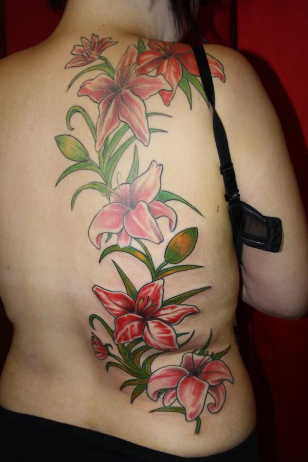 45 Lily Flower  Tattoos  For Girls  The Meaning And Design  