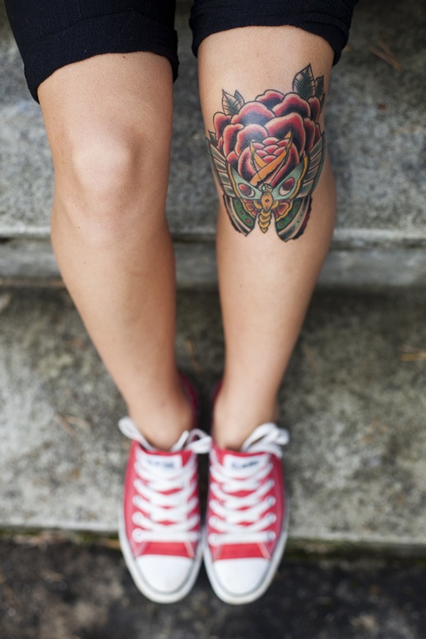 50 Amazing Knee Tattoo Design Ideas - Page 3 of 3 - Bored Art