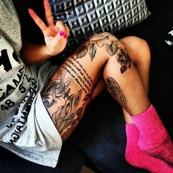Knee Tattoos for Women  She So Healthy