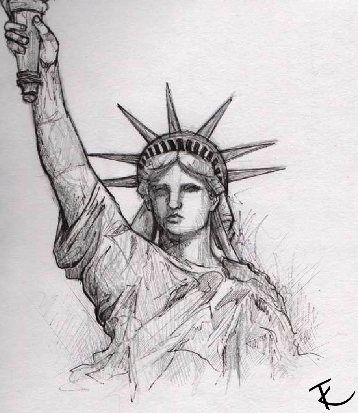 30 Ultimate Statue Of Liberty Tattoos Ideas