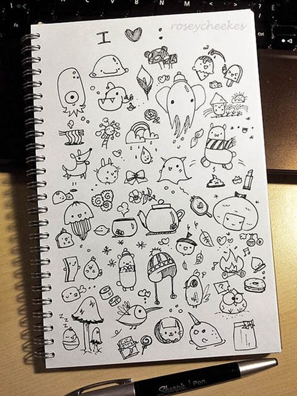 40 Beautiful Doodle Art Ideas Page 2 of 2 Bored Art