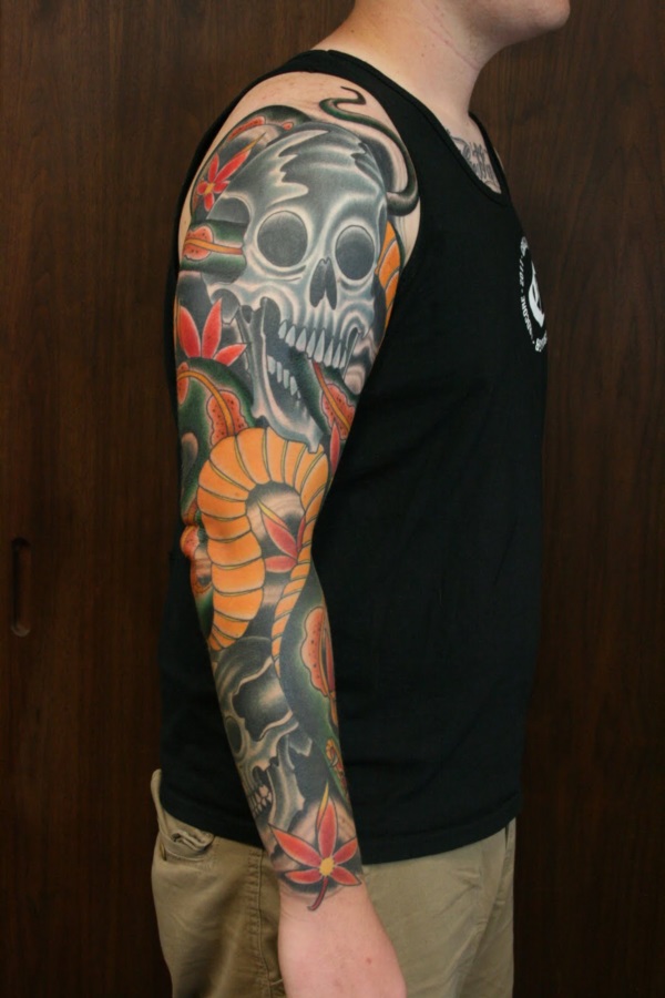 40 Full Sleeve Tattoo Designs to Try This Year - Full Sleeve Tattoo Designs 16