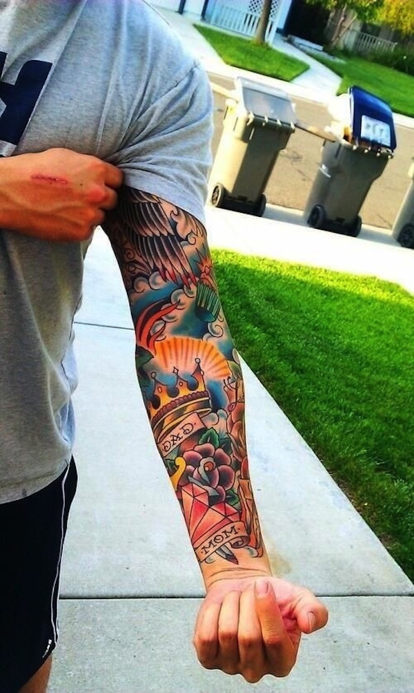 40 Full Sleeve Tattoo Designs to Try This Year
