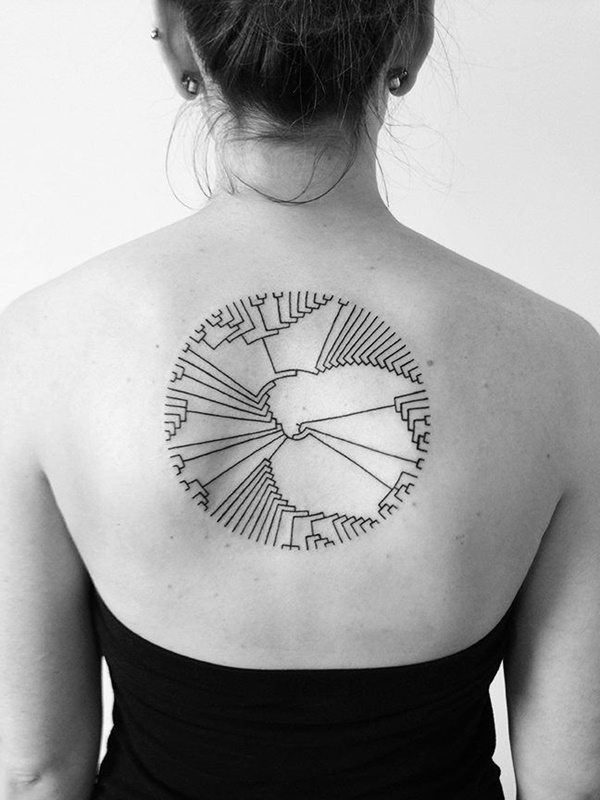 Premium Vector | Round tattoo geometric ornament maori style black and white