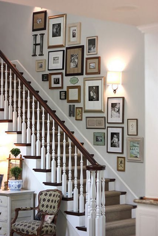 40 Must Try Stair Wall  Decoration  Ideas