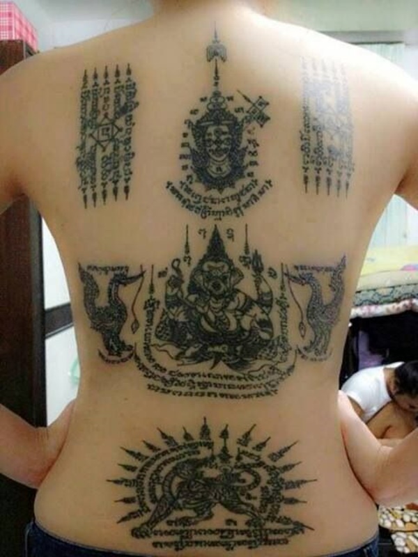 thai tradition tattoo design (Dejavu Tattoo Studio Chiangm… | Flickr
