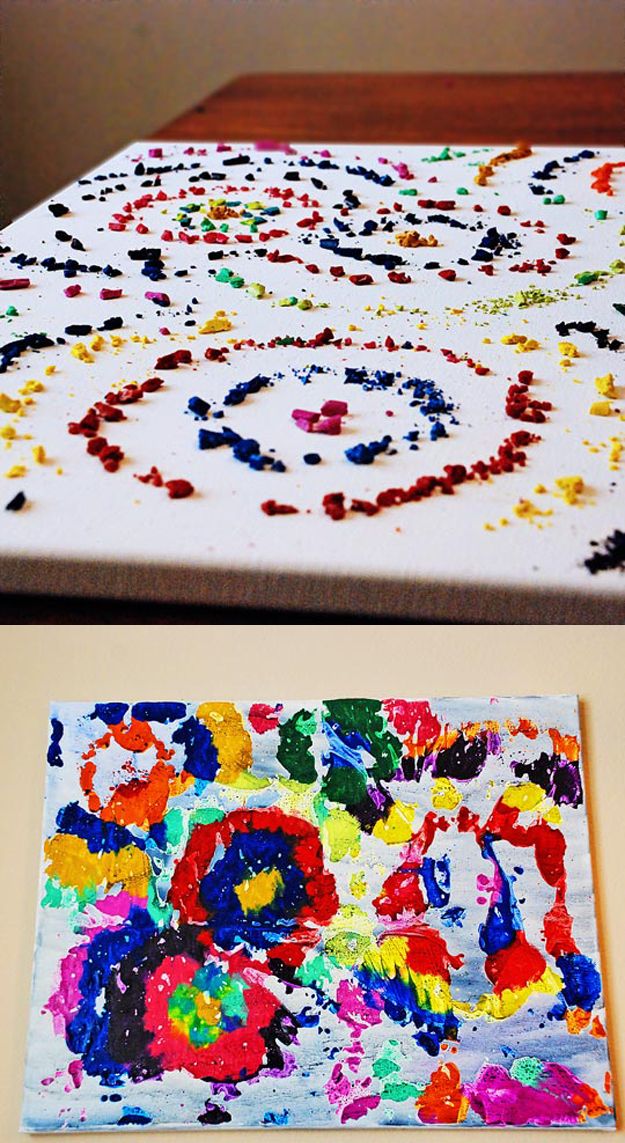 Melted Crayon Art - Deeply Satisfying And Beautiful ...