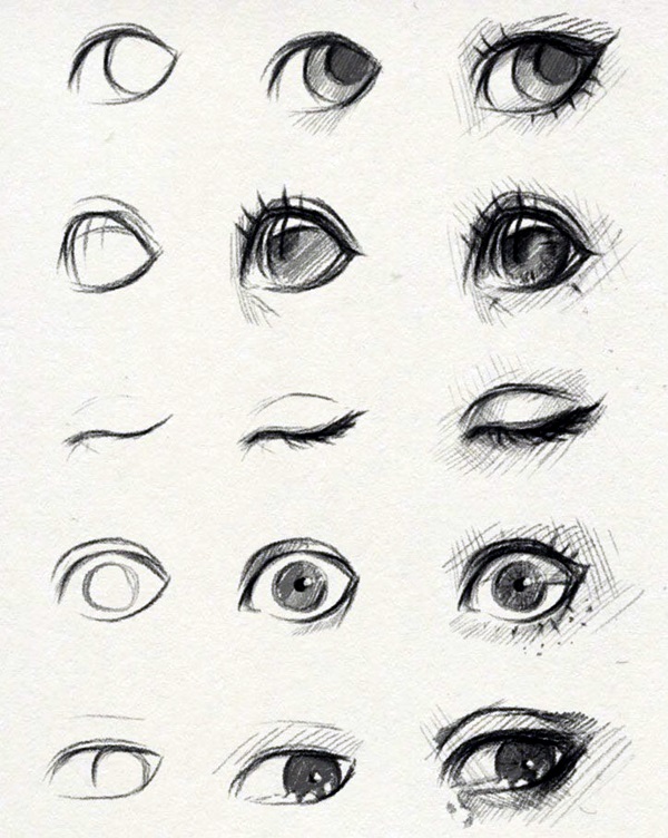 How To Draw An EYE - 40 Amazing Tutorials And Examples - Bored Art