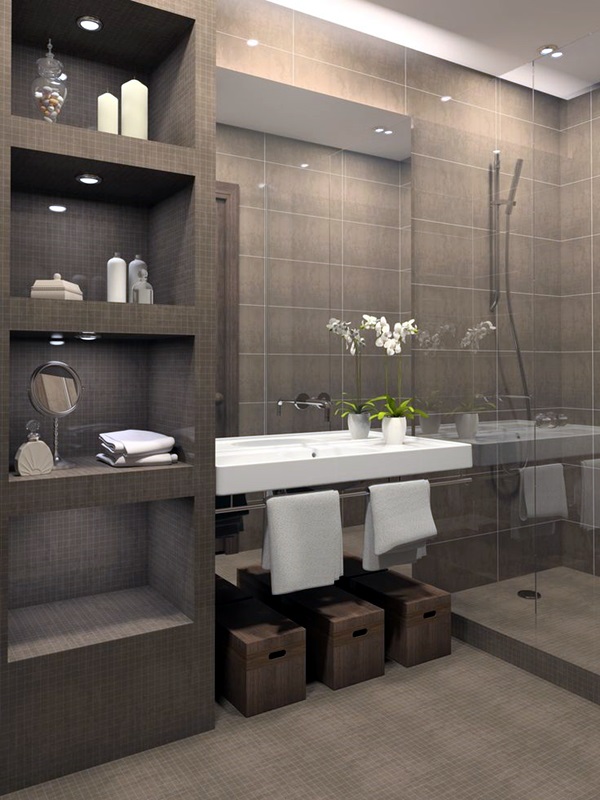 40 Luxury High End Style Bathroom Designs