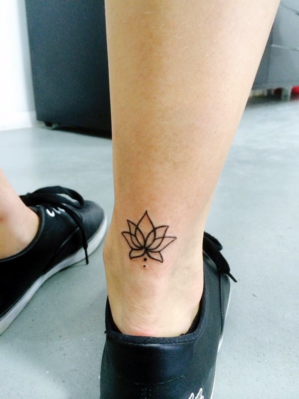 40 Cute and Tiny Ankle Tattoo Designs For 2016 Bored Art