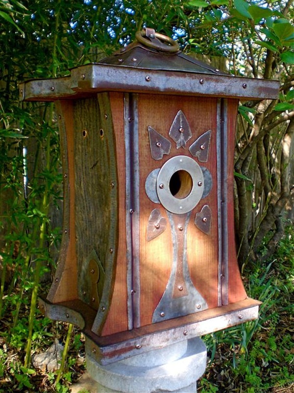 Beautiful Bird House Designs You Will Fall in Love with (5)