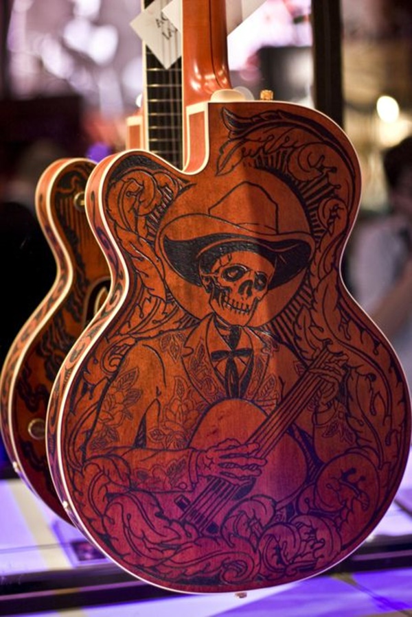 40 Beautiful and Creative Guitar Artworks Bored Art