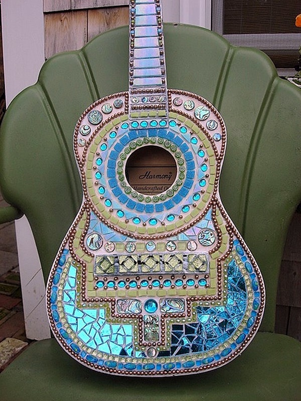 40 Beautiful and Creative Guitar Artworks - Bored Art