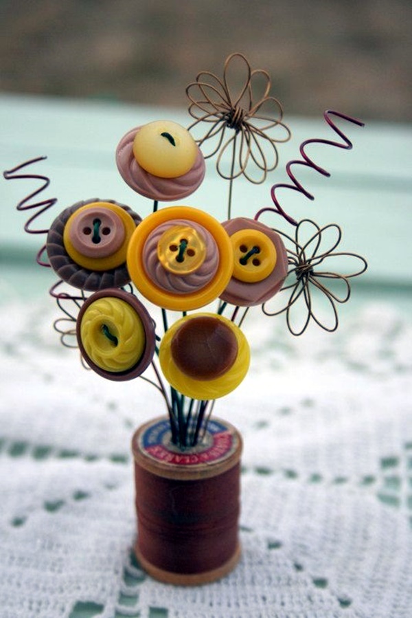 Cool Button Craft Projects for 2016 (39)