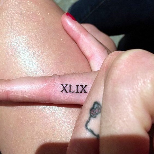Cool and Classic Roman Numerals tattoo to get this Year (34)