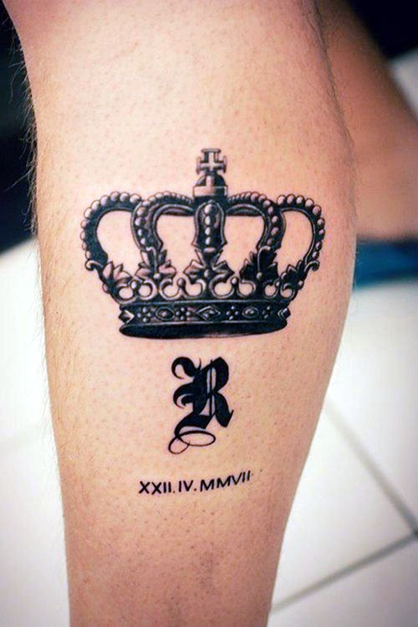 Cool and Classic Roman Numerals tattoo to get this Year (37)