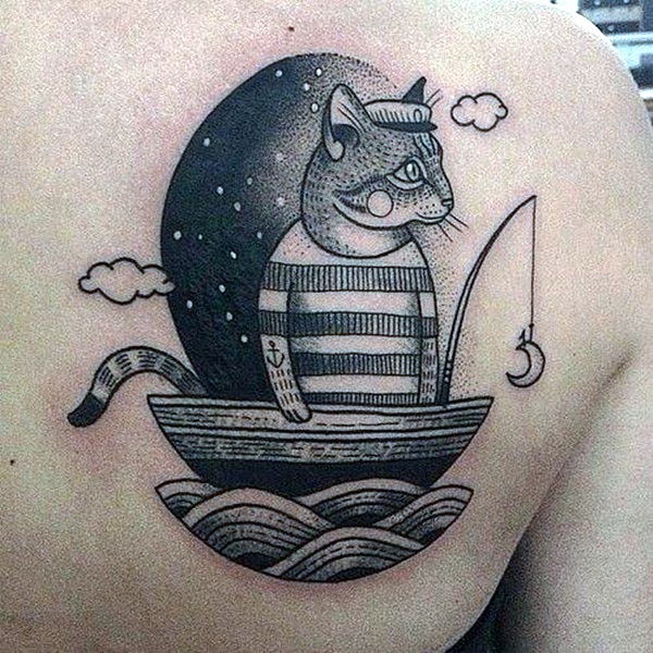 Cute and Meaningful Boat Tattoo Designs (21)
