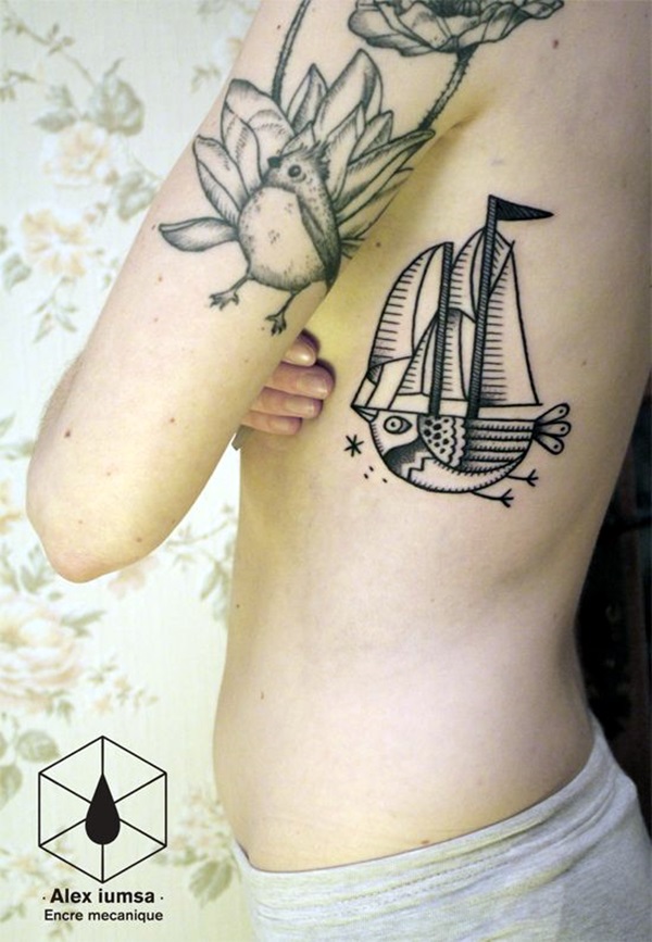 viking boat tattoo | morag sangster