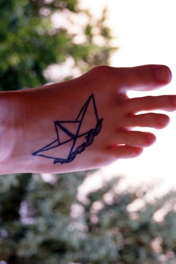 Cute and Meaningful Boat Tattoo Designs (29)